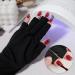 OYANIMO 2 Pairs UV Gloves for Gel Nail Lamp - Professional UPF50+ Protection Gloves for Manicures - Fingerless Anti UV Gloves for Nail Art & Skin Care - Buy Online on GoSupps.com