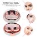 HOMSFOU White Travel Contact Lens Case - Durable Plastic Storage Box - Ideal for Household Use - Buy Online on GoSupps.com