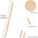 100 Pcs Orange Wooden Double-End Cuticle Pusher Tools for Nail Manicure Pedicure - Buy Online on GoSupps.com