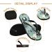 Mnsruu Cute Cat Faces Flip Flops | Animal Sandals Slippers for Men & Women | Perfect for Travel Spa & Home Use - Buy Online on GoSupps.com