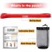 POWER GUIDANCE Pull Up Assist Bands | Stretch Resistance Bands for Powerlifting Mobility & Body Stretching - Red - Buy Online on GoSupps.com