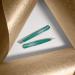 Tweezerman Emerald Shimmer Micro Mini Tweezer Set - Slant & Point Precision Tweezers - Buy Online on GoSupps.com