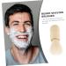 Minkissy Shaving Soap Brush - Neck & Face Hairdressing Brush for Men | Durable Plastic Gift for Grooming - Buy Online on GoSupps.com