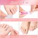 120 Pieces False Toenail Tips Set 12 Sizes Full Cover Fake Toenails Acrylic Artificial Stick on Toenails for Women Girls Nail Art DIY and Salon Foot Manicure - Buy Online on GoSupps.com
