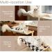 Cat Window Perch - Sturdy Plush Hammock Bed for Indoor Cats | No Drilling or Suction Cups | Durable Space-Saving Window Seat with Chessboard Pattern - Buy Online on GoSupps.com