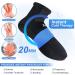 Atsuwell Chemo Cold Therapy Socks - Reusable Gel Ice Pack for Neuropathy, Sprains, Swelling - Foot Pain Relief S/M Size - Buy Online on GoSupps.com
