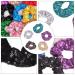 Beaupretty 5-Piece Sequin Hair Ties | Sparkling Elastic Ponytail Holders & Hair Jewelry for Women & Girls - Buy Online on GoSupps.com