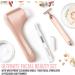 Brookstone 3-in-1 Rose Gold Facial Skin Care Set | Cleansing Brush, T-Bar Massager, & Epilator | Ultimate Gift for Skin Care Enthusiasts - Buy Online on GoSupps.com