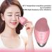 Facial Cleansing Brush - Soft Silicone Face Brush - Vibrating Rechargeable Waterproof Skin Care Tool for Firming Enhances Product Absorption Pink (English) - Buy Online on GoSupps.com