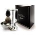 Edwin Jagger S81M586BAMZ Classic Ebony & Nickel Shaving Set | Pure Badger Brush Razors & Bowl for Men & Women - Premium Shaving Essentials - Buy Online on GoSupps.com