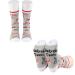 PXTIDY 2 Pairs Dialysis Tech Socks Phlebotomist Gift Dialysis Nurse Gift Renal Nurse Sock 0 2pairs/Set