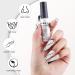 Buy NXJ INFILILA Gel Liner Nail Polish Set - 2 Color French Tip White & Black - Perfect for Nail Art & Swirl Designs - Ideal Gifts for Women - Buy Online on GoSupps.com