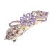 Ipetboom Hairpins Hair Volume Clip Fixing Hairstyles Hair Clip Wear-resistant Hair Clip Tiara Hair Barrettes Rhinestones Hair Clips for Women Formal Bling Hair Clips Alloy Hair up