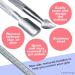 TRHDFW Cuticle Cutters Professional Stainless Steel Double End Cuticle Pusher + Cuticle Nippers Duo Professional Manicure Pedicure Nail Cleaner Gel Polish Remover Prep Cutters Remove Dead Skin - Buy Online on GoSupps.com