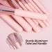 MAANGE Makeup Brushes Premium Synthetic Makeup Brush Set Make up Brushes for Foundation Concealers Powder Eyeshadow Synthetic Bristles 10 Piece Set - Buy Online on GoSupps.com