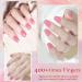 Pink Nail Polish - Bright Pink Nail Varnish - Summer Coloured Pure Pink Quick Dry Nail Varnish - Long Lasting Chip Resistant Air Dry No Need UV Lamp DIY Manicure Nail Art - Buy Online on GoSupps.com