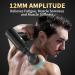 Deep Tissue Massager Gun - Portable Electric Percussion Muscle Relief for Athletes | Handheld Back Pain Massage Device (Black) - Buy Online on GoSupps.com