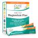 Pure Essence Labs Ionic-Fizz Magnesium Plus Stick The Pure Magnesium Citrate Powder Supplement (Orange Vanilla15ct)