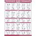 Saluaqui Fitness Workout Poster - Resistance Band Training & Muscle Anatomy for Home Gym | Effective All-Off Exercises with Clear Images - Buy Online on GoSupps.com