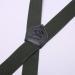 Kangdai Men's Hard-Wearing Braces with 4 Leather Clips & Wide Elastic Carriers Light Green Pants Accessories - Buy Online on GoSupps.com
