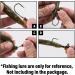 Dr.Fish 10 Pack Swimbait Jig Heads - High Carbon Steel Hooks - Saltwater Fishing Lures for Flounder, Striper, Halibut - 3D Eyes - Bass Gold - 3/8oz-10 Pack - Buy Online on GoSupps.com