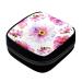 GIAPB Period Bag Sanitary Napkin Storage Bag Pad Holder for Period Makeup Pouch Watercolor Spring Cherry Blossom Color3885