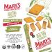 Mary's Gone Crackers Real Thin Crackers - Organic, Gluten Free Garlic Rosemary Crackers, 5 oz (Pack of 6) - Buy Online on GoSupps.com