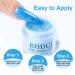 Eodci 12 Pcs Glitter Dip Powder Nail Kit Starter - 6 Colors Blue White Snow Dipping Powder with Base & Top Coat, Activator - Nail Art Manicure Salon DIY for Women - Buy Online on GoSupps.com