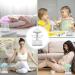 Rain Cloud Humidifier Night Light | 7 Color Aromatherapy Essential Oil Diffuser | Mushroom Design | Water Drop Sound | White - Buy Online on GoSupps.com