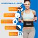 Gel Ice Pack for Back Pain Relief - ARRIS Back Ice Wrap with Support Belt for Lower Lumbar Injuries - Hot Cold Therapy Back Brace with Flexible Gel Pack - Buy Online on GoSupps.com