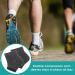 Sibba Moisturizing Gel Heel Socks - 3 Pairs | Open Toe Silicone Socks for Dry Cracked Skin | Breathable Day Night Foot Care Protector - Buy Online on GoSupps.com