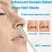 2024 Double Sided Nose Hair Knife & Ear Picker - Portable Manual Nostril Hair Removal Tool - Buy Online on GoSupps.com