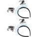 Beaupretty 10 StK Digital Headgear Hair Jewelry - New Year Hairband & Party Bopper for New Year's Eve Cosplay & Decoration (Silver 5 Pack) - Buy Online on GoSupps.com