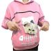 Womens Long Sleeve Cat & Dog Hoodie Sweater with Big Bag & Zipper - Cozy Pink XL Sweatshirt - Buy Online on GoSupps.com