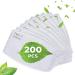 200Pack PM 2.5 Activated Carbon Filter | Adults Mouth Mask Filters | Replaceable Anti Haze Filter Paper | Breathing Insert Protective Mask | Meltblown Non-Woven Cloth 5 Layers Filters A 200 Pcs