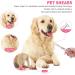 Goldoars Dog Cup Fur Scissors Set | 6 Professional Curved Stainless Steel Grooming Tools for Dogs & Cats | 7.5 Scissors Thinning & Curved Scissors Grooming Comb - Buy Online on GoSupps.com