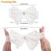 Baby Girl Hair Band - White Bowknot Headband for Infants | Soft & Stylish Hair Tie for Children - Buy Online on GoSupps.com