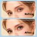 KevKev Flat Style Cluster Lashes 144 Pcs - C-8-16mix Caramel Individual Wispy Eyelash Extensions - Buy Online on GoSupps.com
