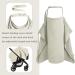 Soft & Breathable Cotton Breastfeeding Cover - Khaki | Nursing Essentials for New Moms - Buy Online on GoSupps.com