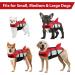 Buy Alagirls Life Jacket for Small Dogs - Adjustable Comfortable & Breathable | Perfect Buoyancy for Swimming | Aladlj001 Red S (40-50cm Chest) - Buy Online on GoSupps.com