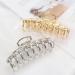 B.phne 2 Pcs Gold Hair Claw Clips - Non-slip Metal Large Hair Accessories for Thick Hair - Buy Online on GoSupps.com