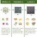 9 Pack Beeswax Wrap Set - Eco-Friendly Reusable Food Wraps - Zero Waste, Sustainable, Plastic-Free Storage - Flowers and Birds Pattern - Buy Online on GoSupps.com