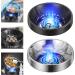 Thick Stainless Steel Gas Stove Cover Windshield Bracket Energy Saving Cover Kitchen Fireproof Reflective Windproof Stand Gas Stove Windshield Bracket Portable Outdoor Cooking Accessories Black - Buy Online on GoSupps.com