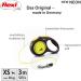 Flexi New NEON XS 3m Dog Leash for Dogs Up to 8kg - Black/Neon Yellow - Durable & Stylish - Buy Online on GoSupps.com