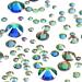 Quesuc 1728 Pieces Flatback Round Rhinestones Glass Gems with 6 Mixed Sizes (1.6-3 mm) for Nail Art Phone Decorations and DIY Crafts (Aurora Boreale Color) - Buy Online on GoSupps.com