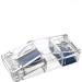 MAXSPLIT Pill Splitter & Cutter - Sharp Stainless Steel Blade for Small & Large Pills Vitamins Tablets - Blue | International Shipping Available - Buy Online on GoSupps.com