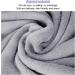Kuuleeyn USB Heated Electric Shoulder Blanket & Warm Scarf - Lightweight Coral Fleece for Winter - Light Gray - Buy Online on GoSupps.com