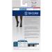 Truform Women's 15-20 mmHg Compression Dress Socks, Black Cable Knit, X-Large, 2 Pack - Buy Online on GoSupps.com