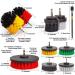 M-Aimee 30Piece Drill Brush Attachments Set Scrub Pads Sponge Power Scrubber Brush with Rotate Extend Long Attachment All purpose Clean for Grout Tiles Sinks Bathtub Bathroom Kitchen Automobile - Buy Online on GoSupps.com