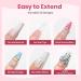  SUPWEE 3D Nail Art Gel White Pink Non Stick Solid Builder Gel for Hand Sculptures Multi-Function Nail Art DIY Salon 14g - Buy Online on GoSupps.com